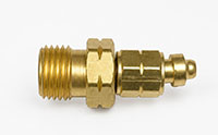 106 - Male Size B to Female Size A Left Hand (LH) Acetylene Hose Adapter