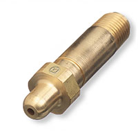 Up to 3000 psig Pressure 1/4 Inch (in) Thread Size Nipple with Check Valve