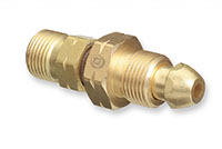 CGA-510 POL Acetylene Cylinder to CGA-410 Canadian Acetylene Regulator Adapter