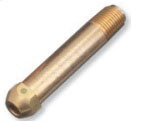 Up to 3000 psig Pressure 1/4 Inch (in) Thread Size National Pipe Thread (NPT) Thread Type Brass Material Nipple