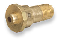 Up to 3000 psig Pressure and 2-1/4 Inch (in) Length Brass Nipple