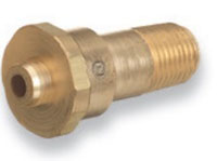 Up to 3000 psig Pressure, 1/4 Inch (in) Thread Size National Pipe Thread (NPT) Thread Type, and 1-3/4 Inch (in) Long Brass Nipple