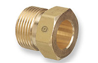 4000 to 5500 psig Pressure Brass Material Nut