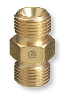 5/8 Inch (in) Male Right Hand (RH)  to 5/8 Inch (in) Male Right Hand (RH)  Inert Arc Air-Water Coupler