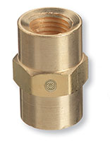 1/4 Inch (in) Female x 1/4 Inch (in) Female Coupler