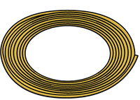 1/4 Inch (in) Outer Diameter Manifold Tubing Coil