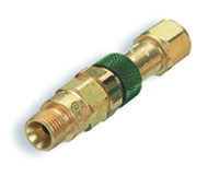 Fuel Gas Left Hand Torch-to-Hose Quick-Connect with Check Valve