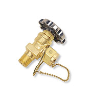 Oxygen Gas Right Hand Gas Tight Outlet Brass Valve