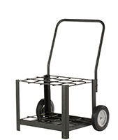 22 Inch (in) Width, 12 Cylinder Capacity Cart