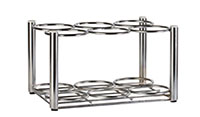 16 Inch (in) Width, 6 Cylinder Capacity Rack`