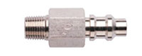 Puritan® 1/8 Inch (in) National Pipe Thread (NPT) Male Style Suction Quick Connect Fitting