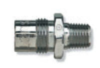Diameter Index Safety System (DISS) 1220, Suction Body Adapter with 1/4 Inch (in) National Pipe Thread (NPT) Male