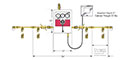 BI Series Carbon Dioxide Gas Analog Manifold Systems - 2