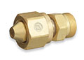 CGA-300 Commercial Acetylene Cylinder to CGA-520 "B" Tank Regulator Adapter