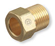 200 psig Pressure, Inert Gas, B-Size, Male Inert Arc Nut