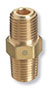 1/4 Inch (in) Male x 1/4 Inch (in) Male National Pipe Thread (NPT) Brass Bushing