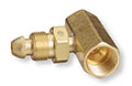 CGA-510 Gas Service Brass Tee Fitting with Check Valve