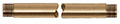 1-1/2 Inch (in) Length, 1/2 Inch (in) National Pipe Thread (NPT) Manifold Brass Pipe