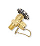 Oxygen Gas Right Hand Gas Tight Outlet Brass Valve