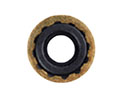 Brass and Fluorocarbon (FKM) Washer