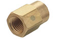 1/4 x 1/8 Inch (in) National Pipe Thread (NPT) Female to Female 3000 psig Maximum Pressure Reducer Coupling